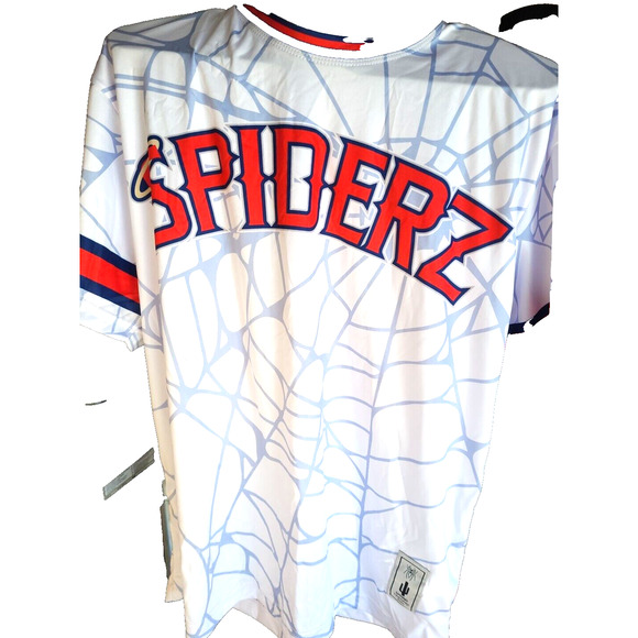 Spiderz Spring Training Arizona Jersey Size S White Blake Number 08 - Picture 1 of 9